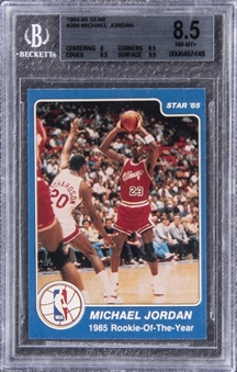 1984-85 Star #288 Michael Jordan Rookie Card - BGS NM-MT+ 8.5 
